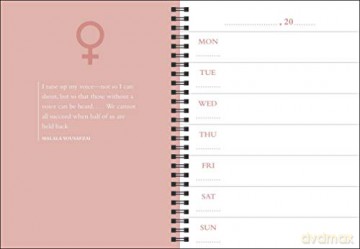 Feminist Agenda 2020 Undated Agenda: Includes Stickers! [KSIĄŻKA]