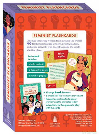 Feminist Flashcards (Children's) - Julie Merberg [KSIĄŻKA]