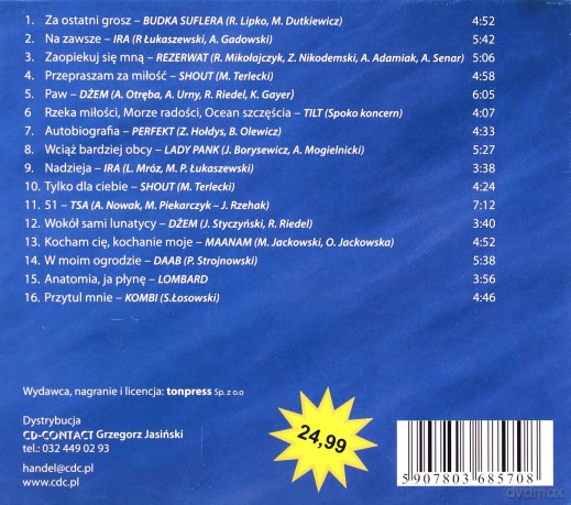 Polskie Ballady Rockowe Vol. 1 [CD]