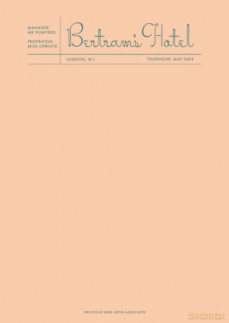 Fictional Hotel Notepads: Bertram's Hotel (pack Of 3): Fictional Hotel Notepad Set (Pop Culture) - Herb Lester Associates [KSIĄŻKA]
