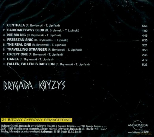 Brygada Kryzys: Brygada Kryzys [CD]