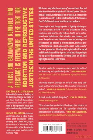 Fighting Mad: Resisting the End of Roe v. Wade: 8 (Reproductive Justice: A New Vision for the 21st Century) - Littlejohn [KSIĄŻKA]