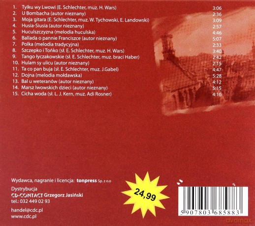 Piosenki Lwowskie [CD]