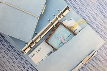Filofax - Domino, personal diary, color light blue, pale blue, 2021 19-022578