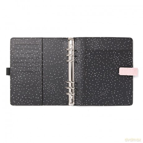 Filofax A5 Confetti Rose Quartz Organiser