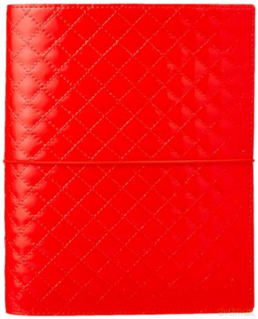 Filofax A5 Domino Luxe organiser - red