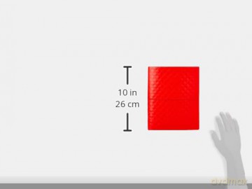 Filofax A5 Domino Luxe organiser - red