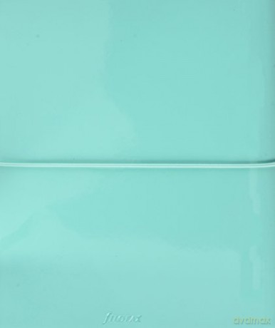 Filofax A5 Domino Patent turquoise organiser [KSIĄŻKA]