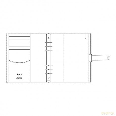 Filofax A5 Holborn Brown Organiser