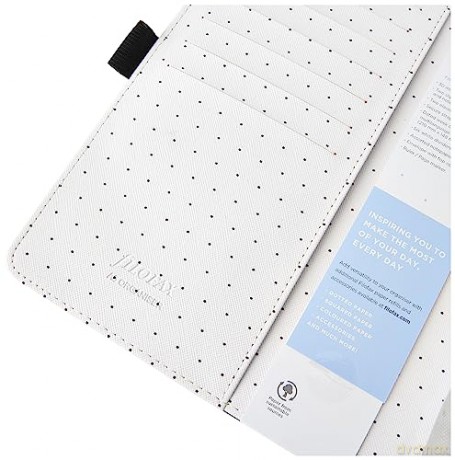 Filofax A5 Moonlight Organiser - black