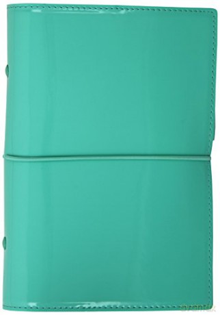 Filofax Domino Patent Personal Organiser (Turquoise) [KSIĄŻKA]