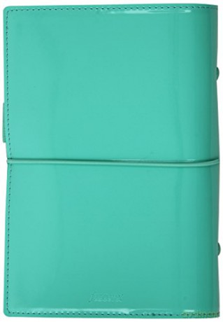 Filofax Domino Patent Personal Organiser (Turquoise) [KSIĄŻKA]
