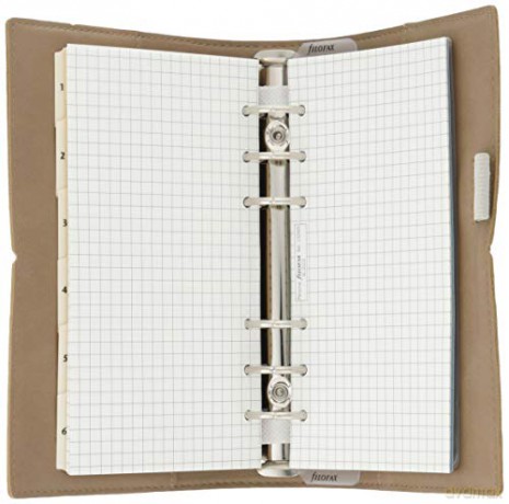 Filofax Domino Soft Fawn Personal Organiser