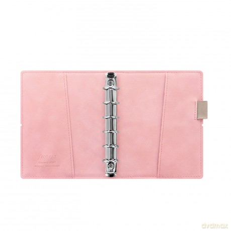 Filofax Domino Soft Pocket Organiser - Pale Pink