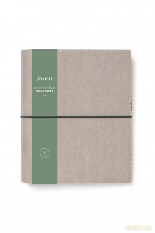 Filofax Eco Essential A5 organiser - Ash Grey [KSIĄŻKA]