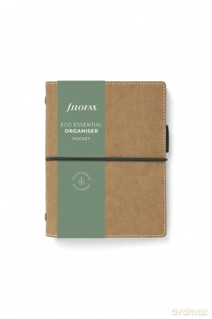 Filofax Eco Essential Pocket organiser - Golden Oak