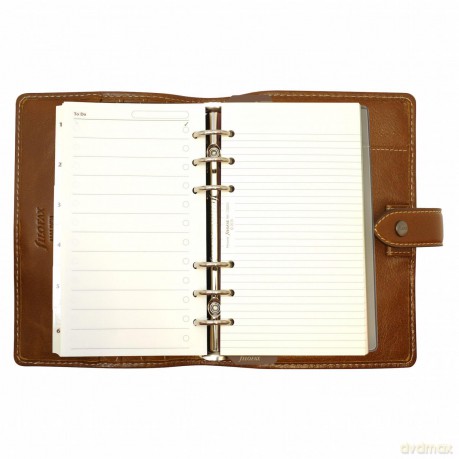 Filofax Malden Ochre Personal Organiser