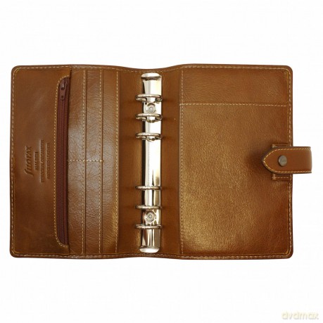 Filofax Malden Ochre Personal Organiser