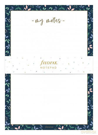 Filofax My Notes A5 Notepad - Garden [KSIĄŻKA]