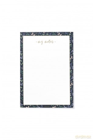 Filofax My Notes A5 Notepad - Garden [KSIĄŻKA]