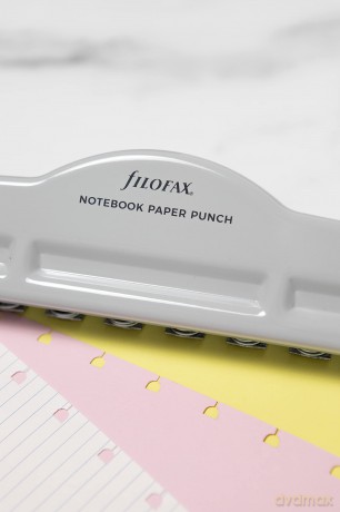 Filofax Notebook Holepunch grey [KSIĄŻKA]
