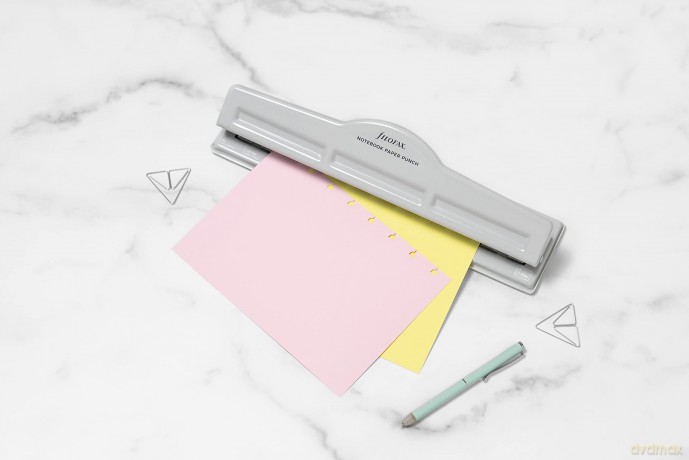 Filofax Notebook Holepunch grey [KSIĄŻKA]