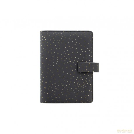 Filofax Personal Confetti Charcoal Organiser