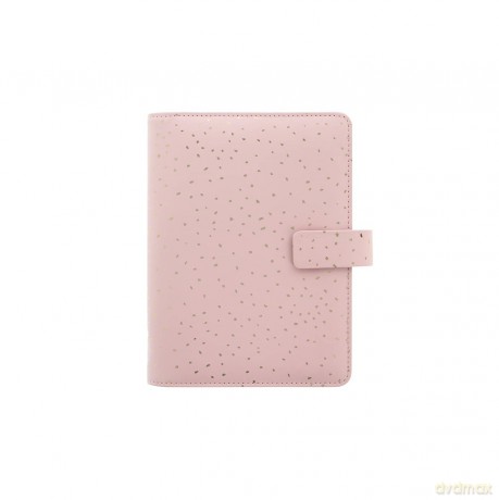 Filofax Personal Confetti Rose Quartz Organiser
