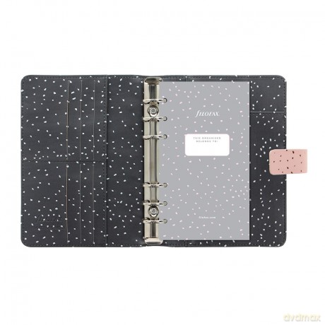Filofax Personal Confetti Rose Quartz Organiser