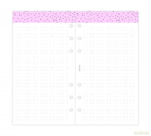 FILOFAX Personal Confetti Week ON Two PA [KSIĄŻKA]