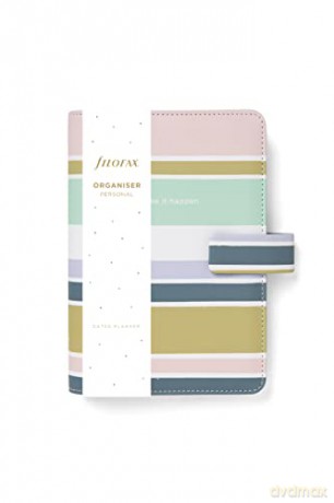 Filofax Personal Good Vibes Organiser - Stripes
