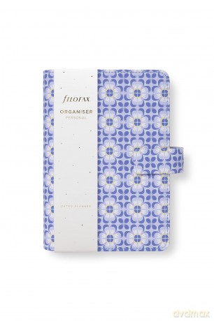 Filofax Personal Mediterranean Organiser - Blue