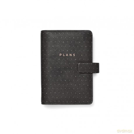 Filofax Personal Moonlight Organiser - black