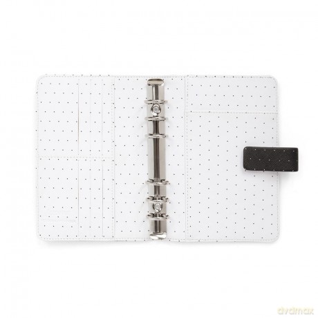 Filofax Personal Moonlight Organiser - black