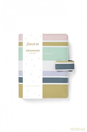 Filofax Pocket Good Vibes Organiser - Stripes