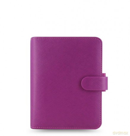 Filofax Pocket Saffiano raspberry organiser