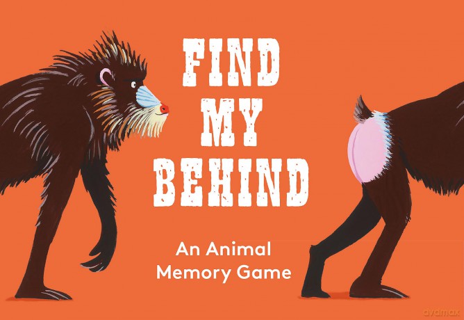 Find My Behind: An Animal Memory Game - Daniel Frost [KSIĄŻKA]