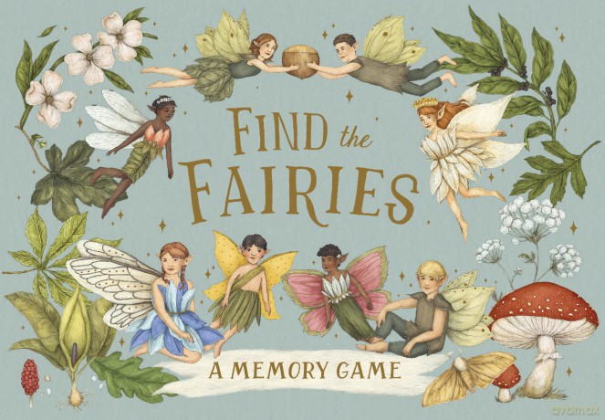 Find the Fairies: A Memory Game (Folklore Field Guides) - Emily Hawkins [KSIĄŻKA]