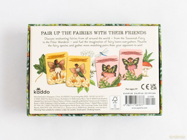 Find the Fairies: A Memory Game (Folklore Field Guides) - Emily Hawkins [KSIĄŻKA]
