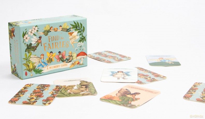 Find the Fairies: A Memory Game (Folklore Field Guides) - Emily Hawkins [KSIĄŻKA]