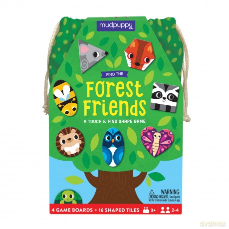 Find the Forest Friends Game - Mudpuppy [KSIĄŻKA]