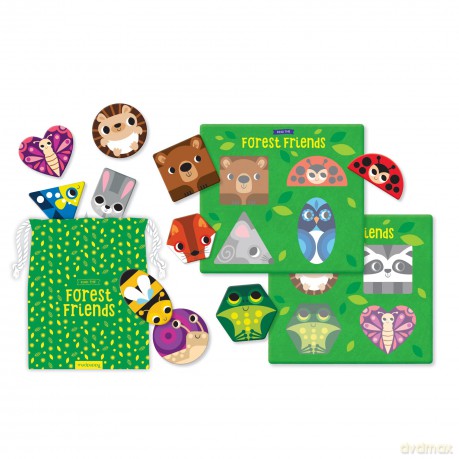 Find the Forest Friends Game - Mudpuppy [KSIĄŻKA]
