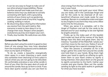 Findhorn Spirit Oracle Cards - Swan Treasure [KSIĄŻKA]