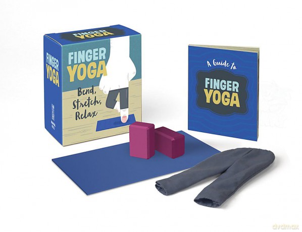 Finger Yoga: Bend, Stretch, Relax (Miniature Editions) - Running Press [KSIĄŻKA]