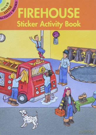 Fire House Sticker Activity Book (Little Activity Books) - Swapna Haddow [KSIĄŻKA]