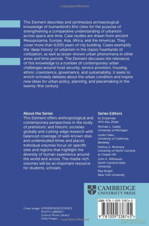 First Cities: Planning Lessons for the 21st Century (Elements in Anthropological Archaeology in the 21st Century) - Saitta Dean [KSIĄŻKA]