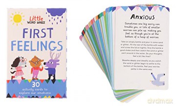 First Feelings: 30 activity cards to explore our emotions (Little Word Whizz) - Emily Sharratt [KSIĄŻKA]