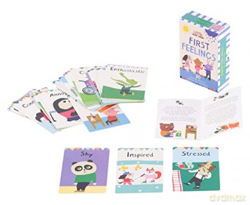 First Feelings: 30 activity cards to explore our emotions (Little Word Whizz) - Emily Sharratt [KSIĄŻKA]