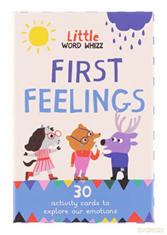 First Feelings: 30 activity cards to explore our emotions (Little Word Whizz) - Emily Sharratt [KSIĄŻKA]