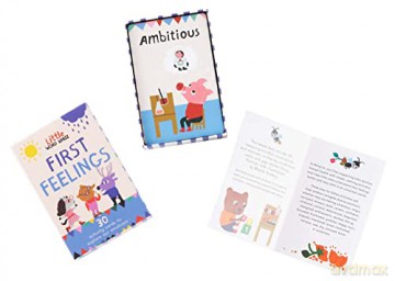 First Feelings: 30 activity cards to explore our emotions (Little Word Whizz) - Emily Sharratt [KSIĄŻKA]